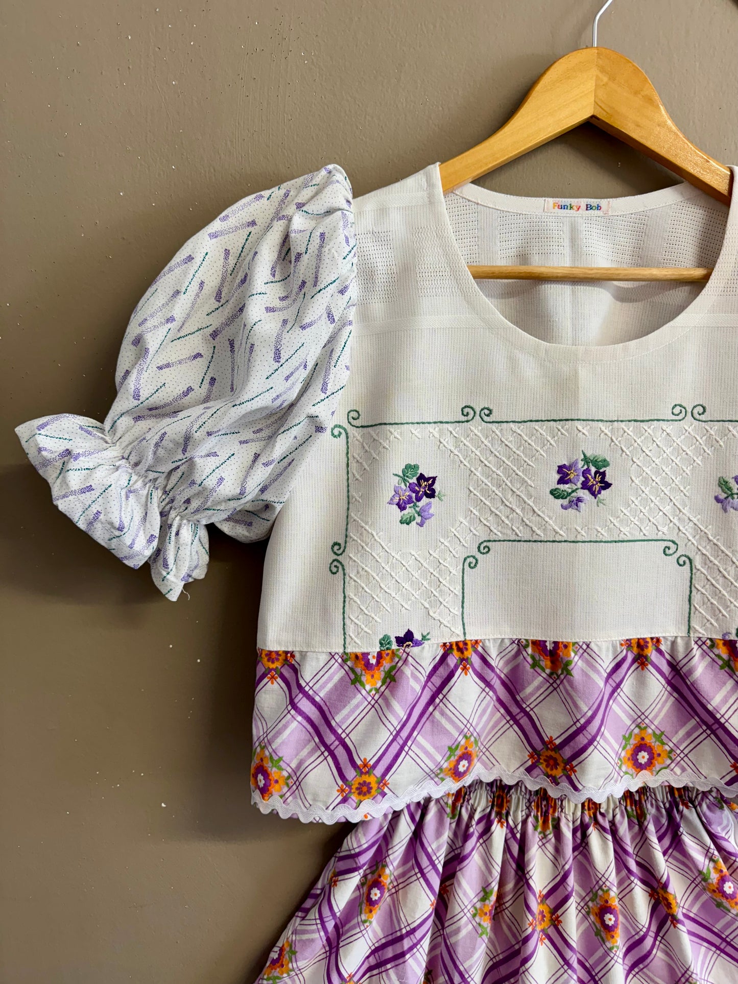 Purple retro dress