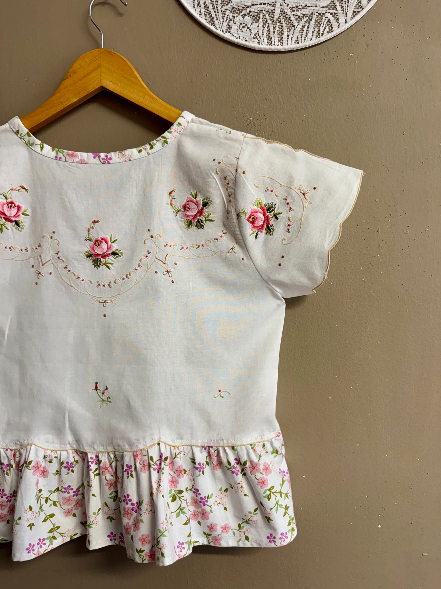 Embroidery top