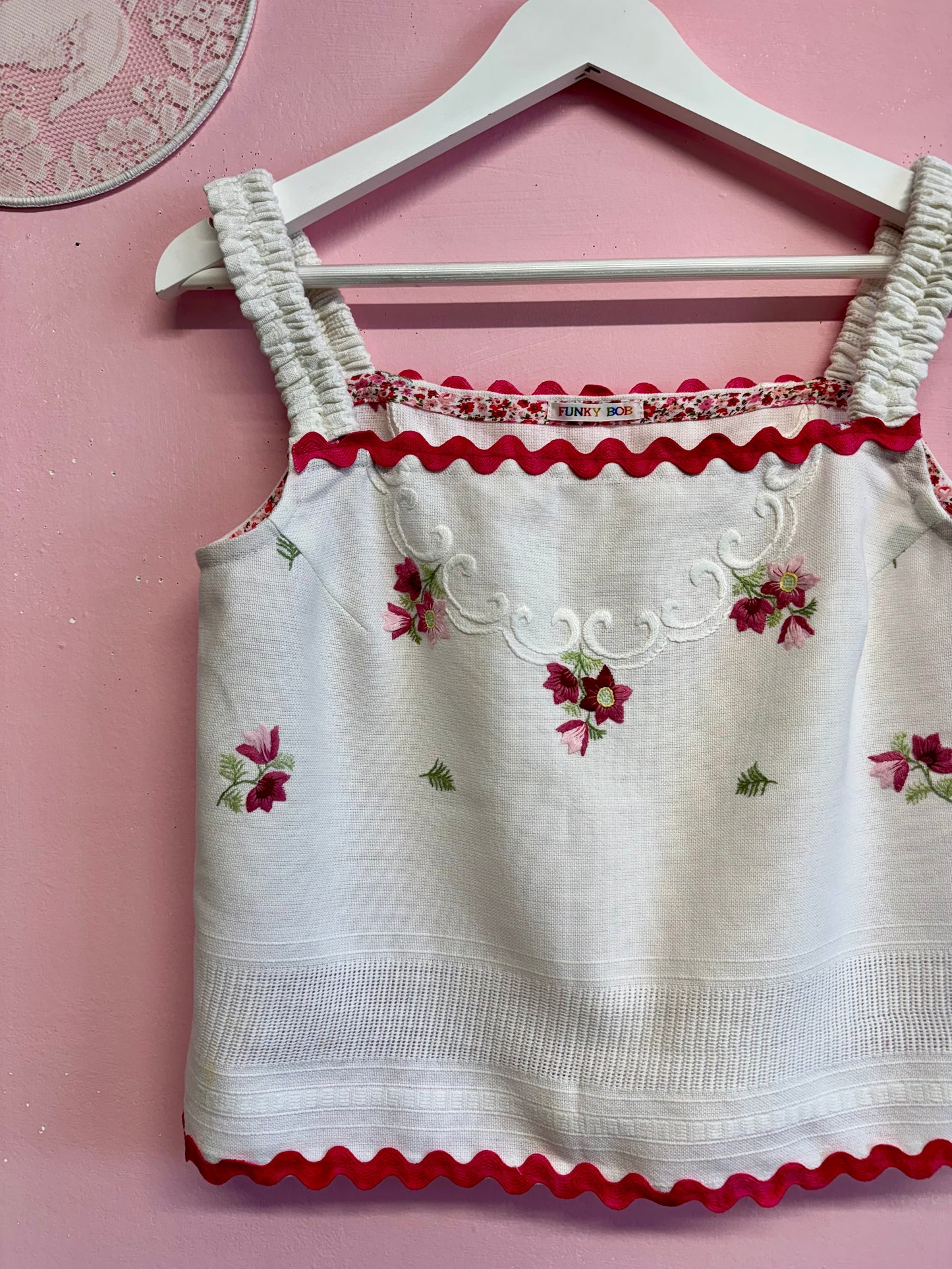 Embroidery top