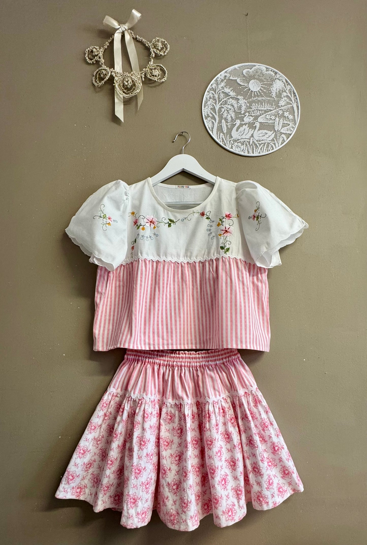Pink twinset