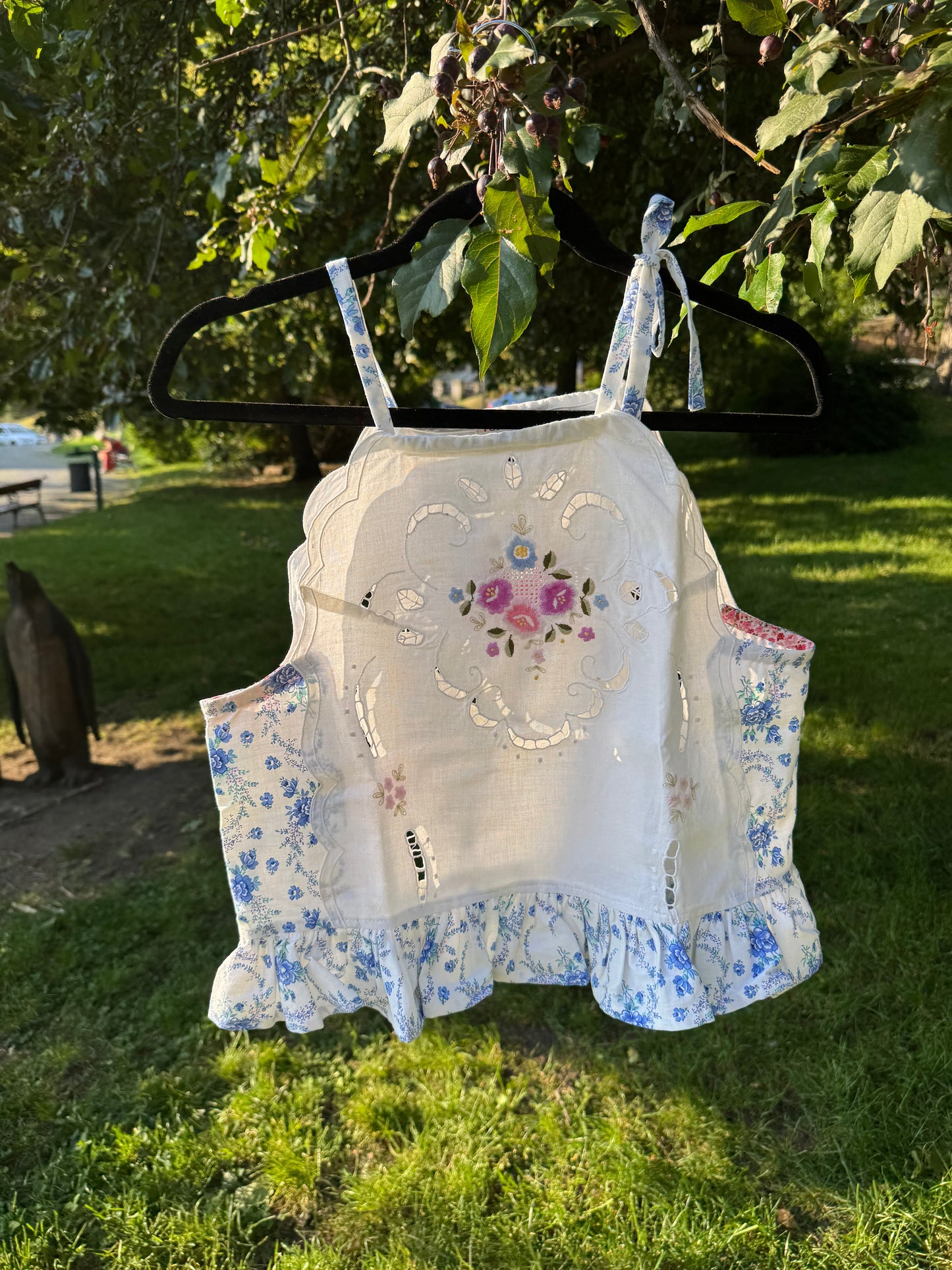 Embroidery top