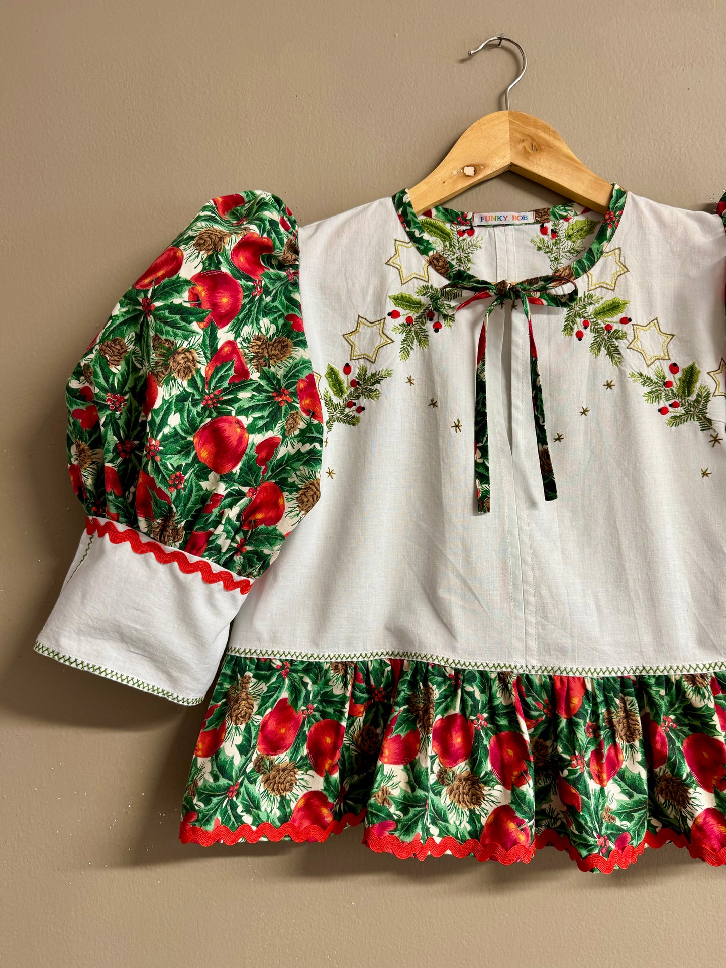 Christmas blouse