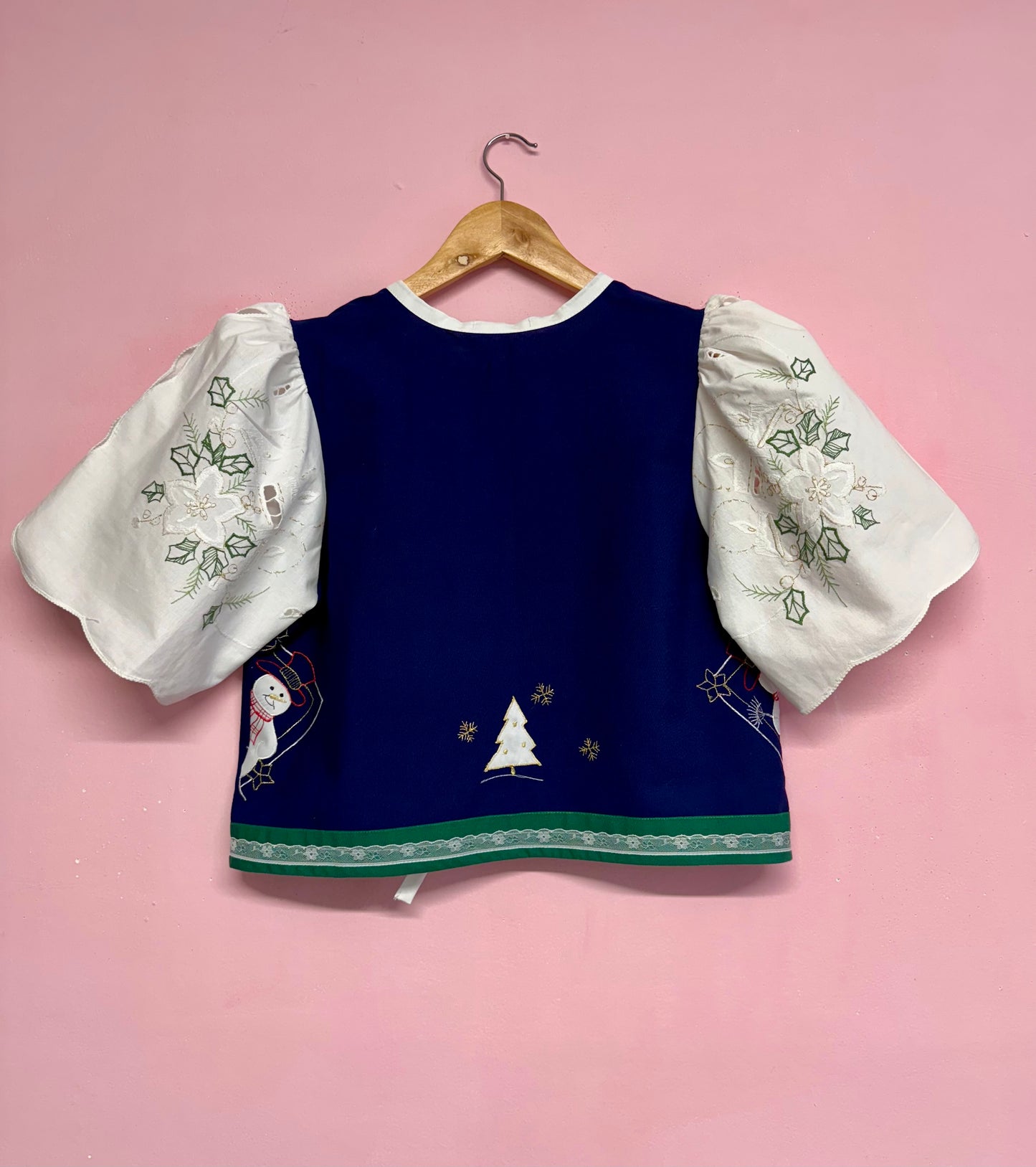 Christmas snowman blouse