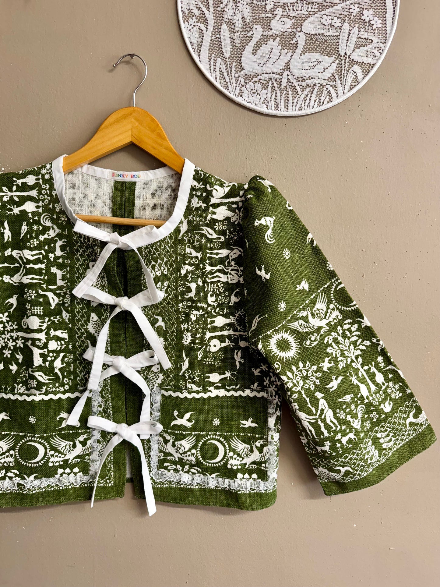 Green jacket