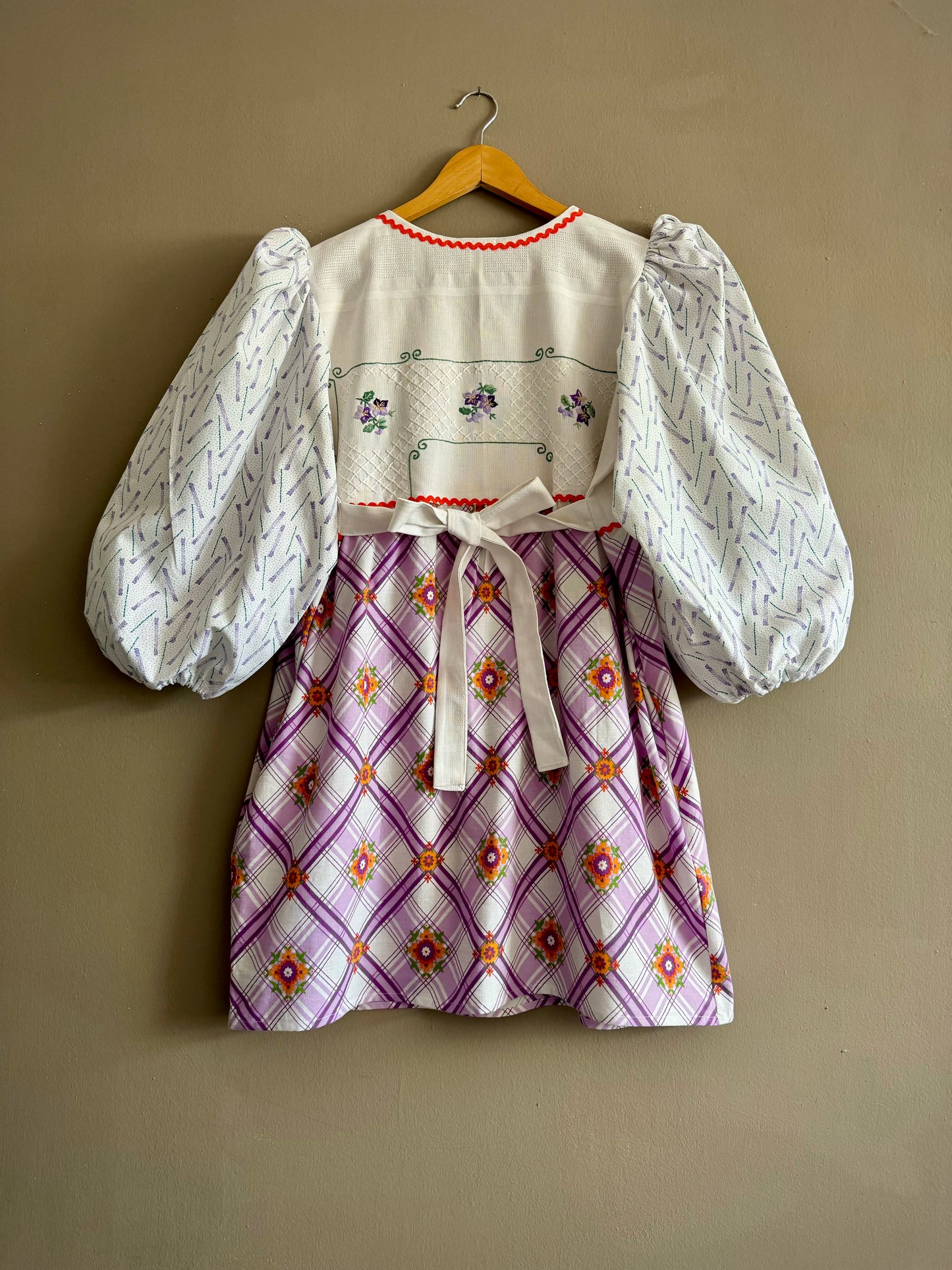Purple retro dress