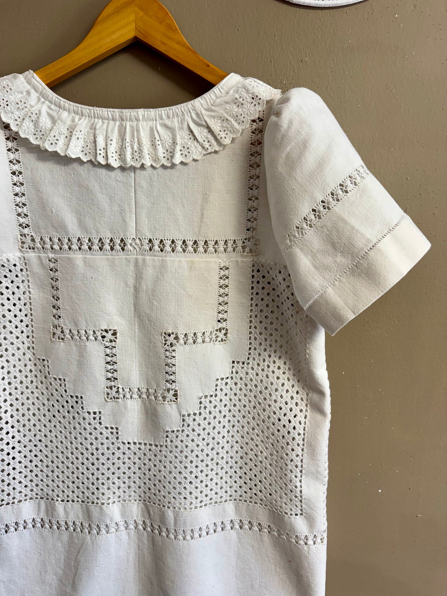 Linen short dress