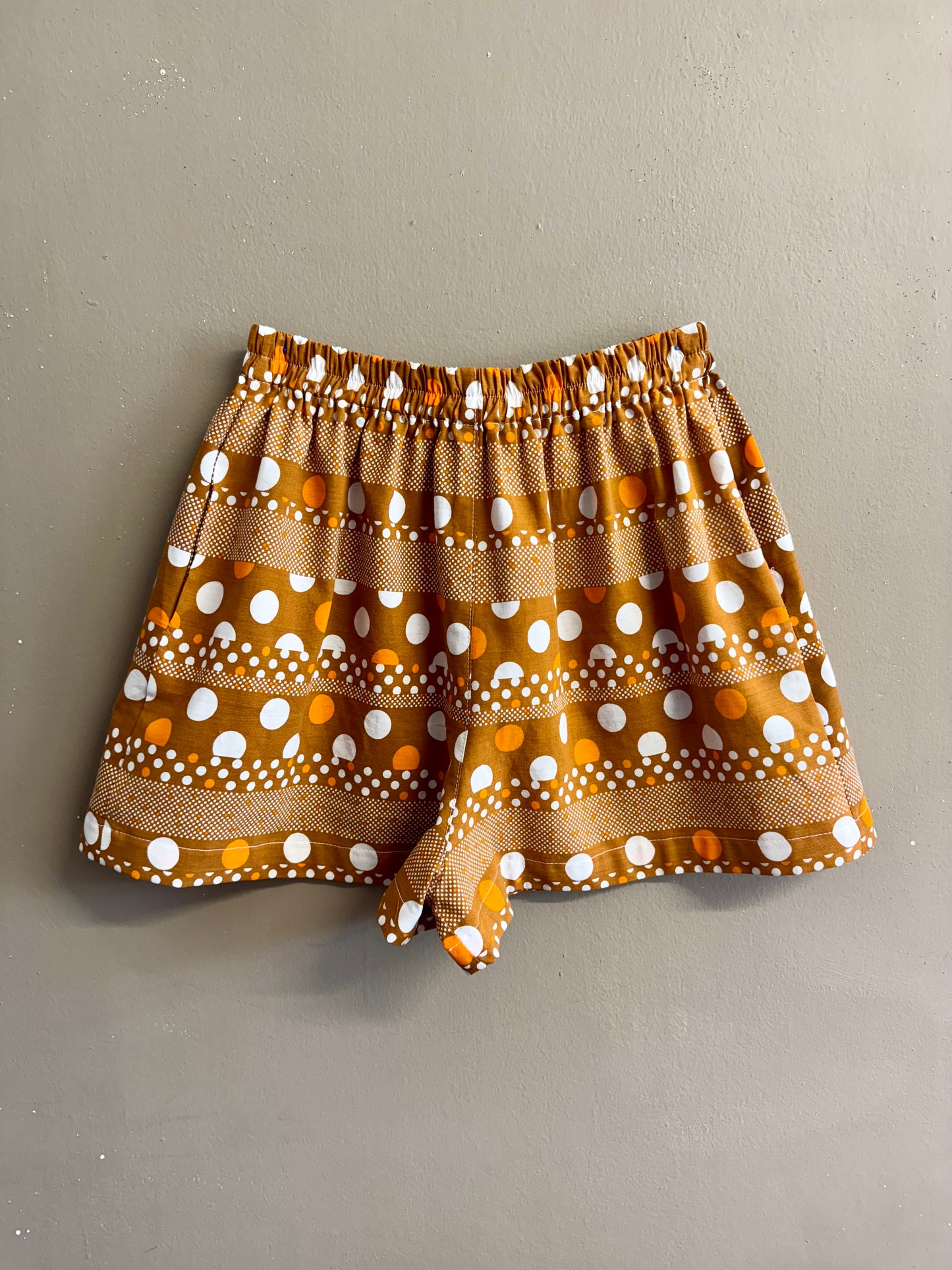 Brown dotty dress
