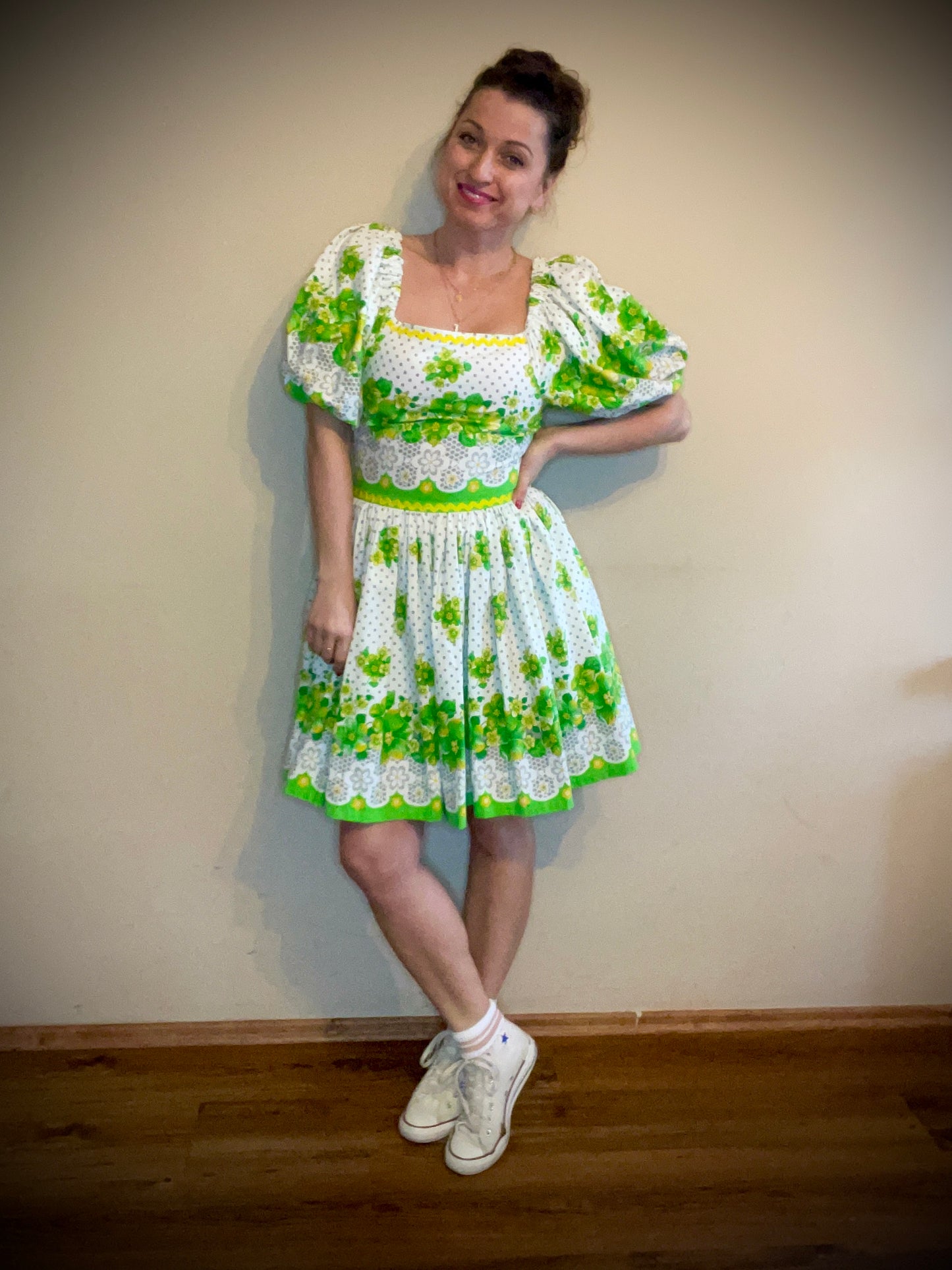 Green dress