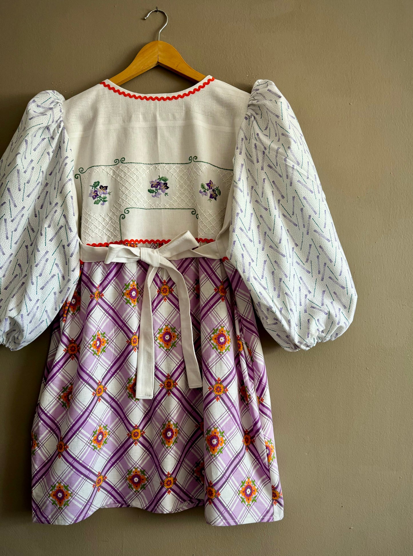Purple retro dress
