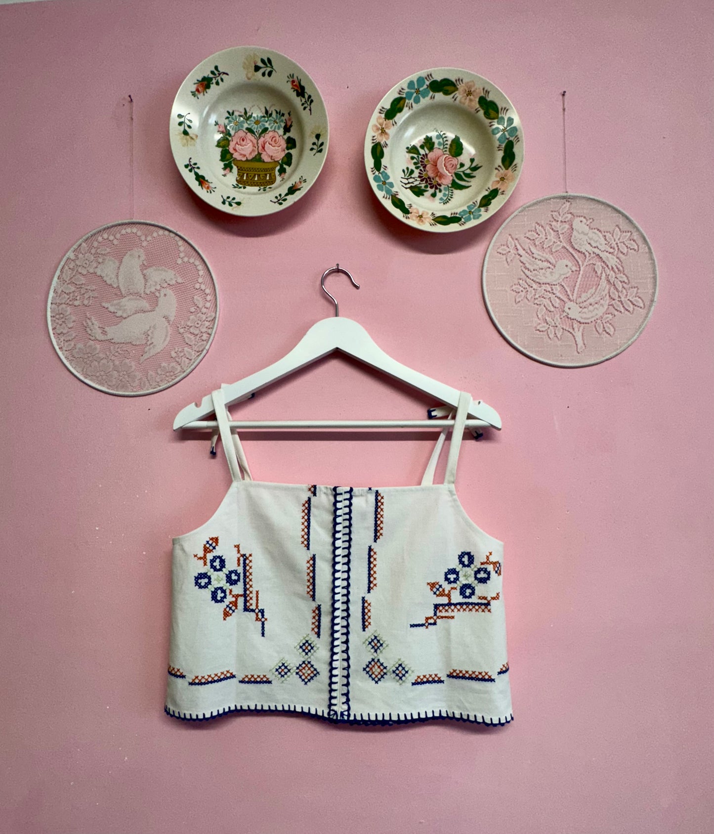 Embroidery top