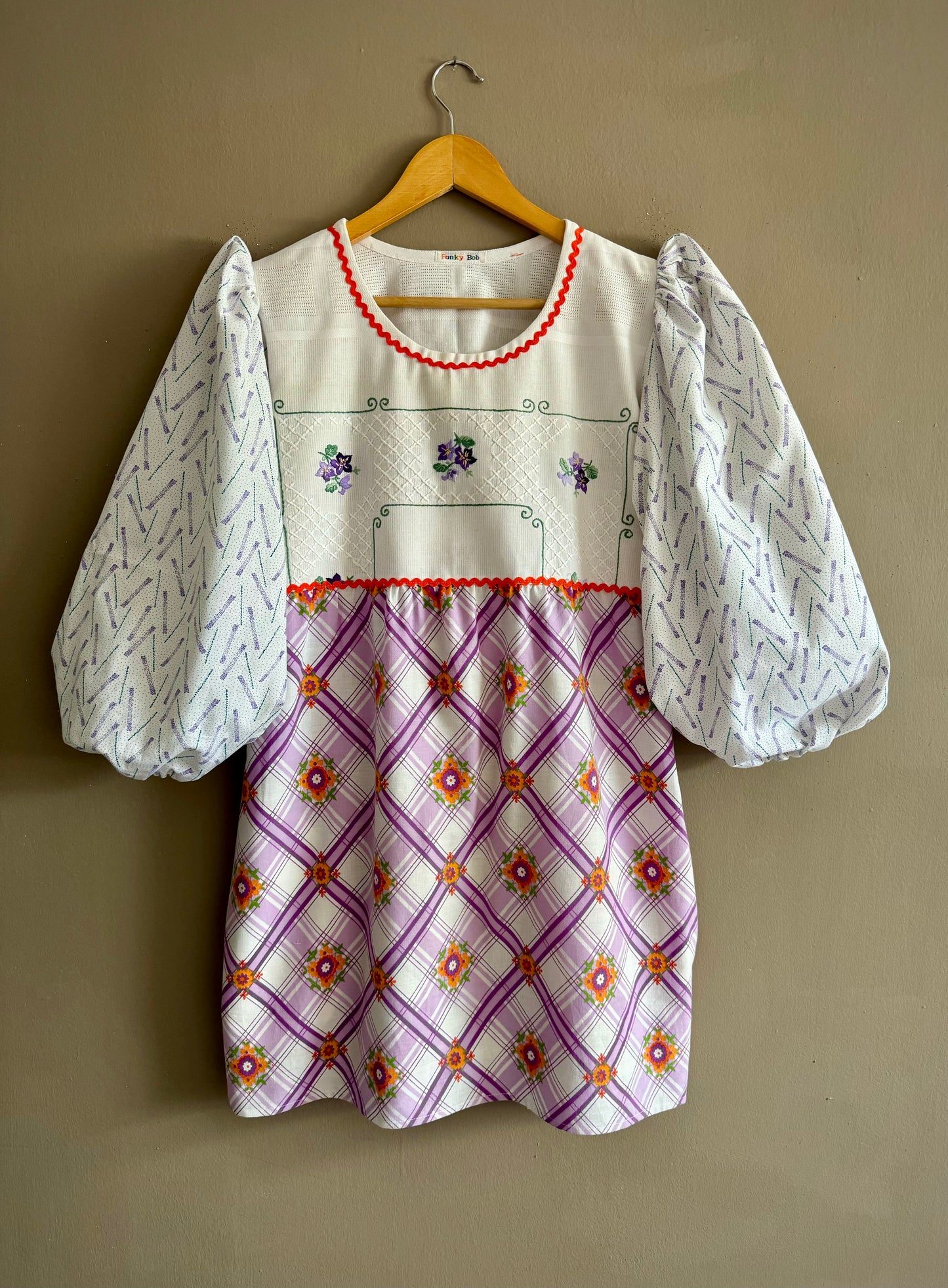 Purple retro dress