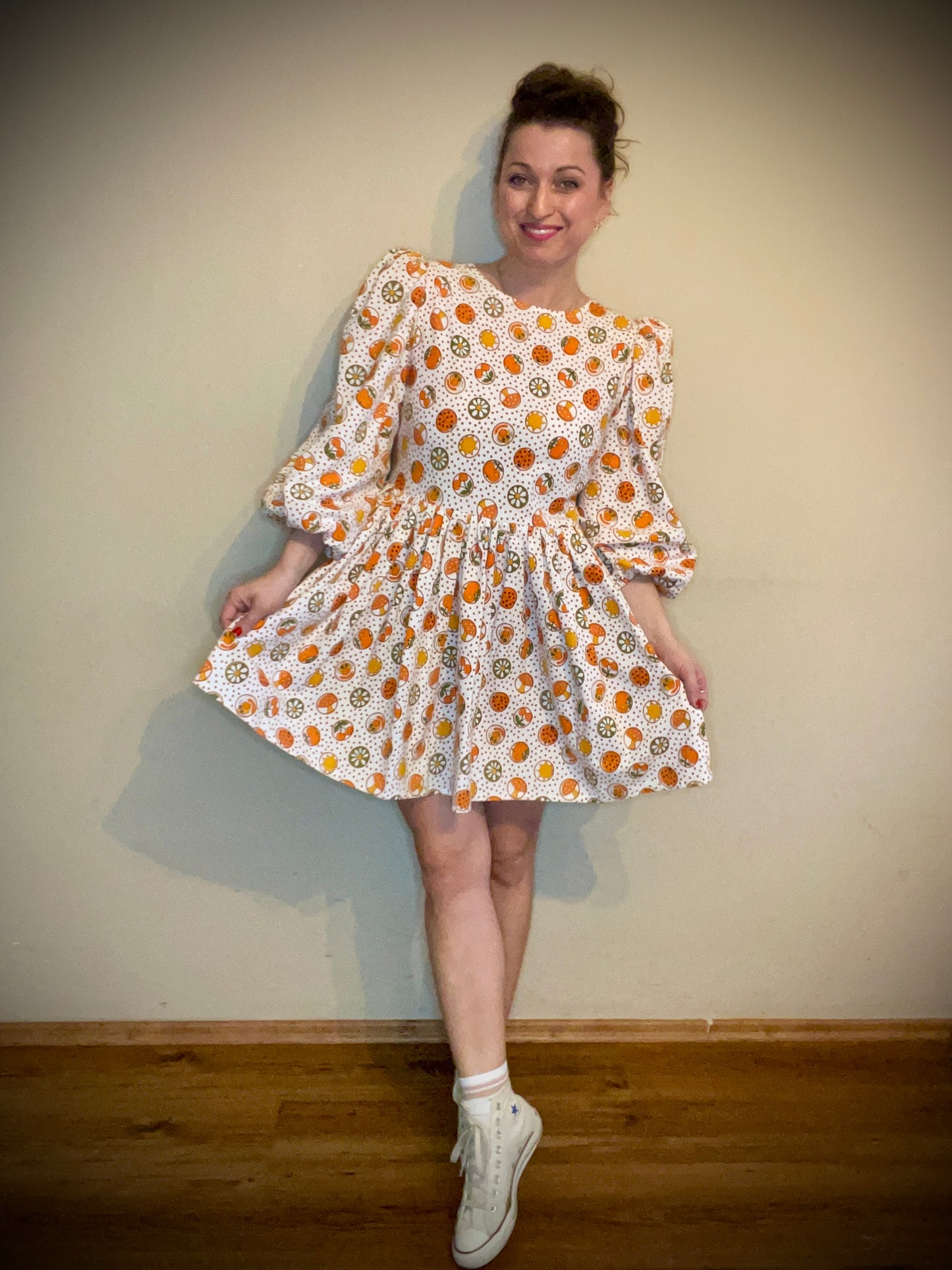 Dotty dress