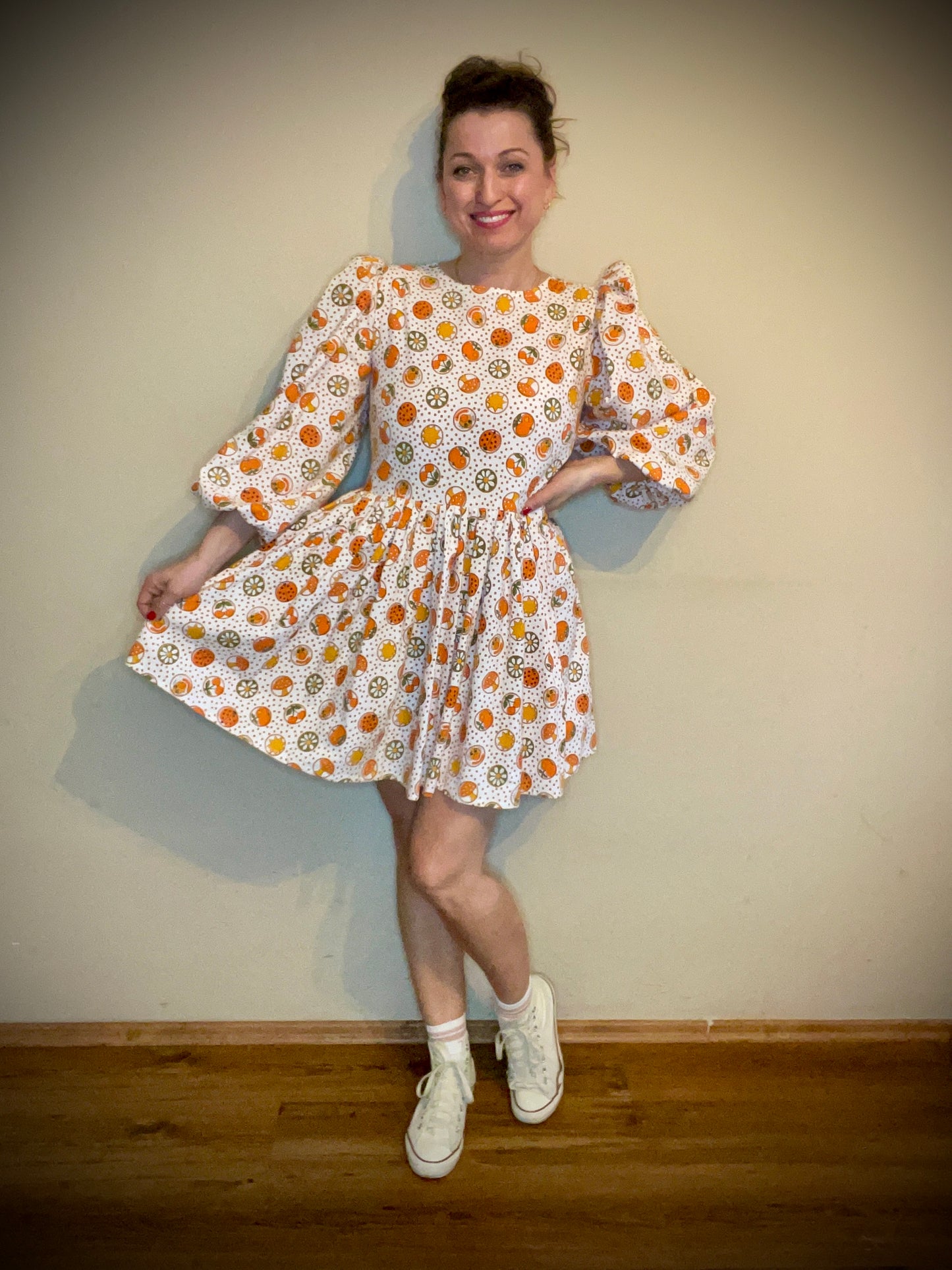 Dotty dress