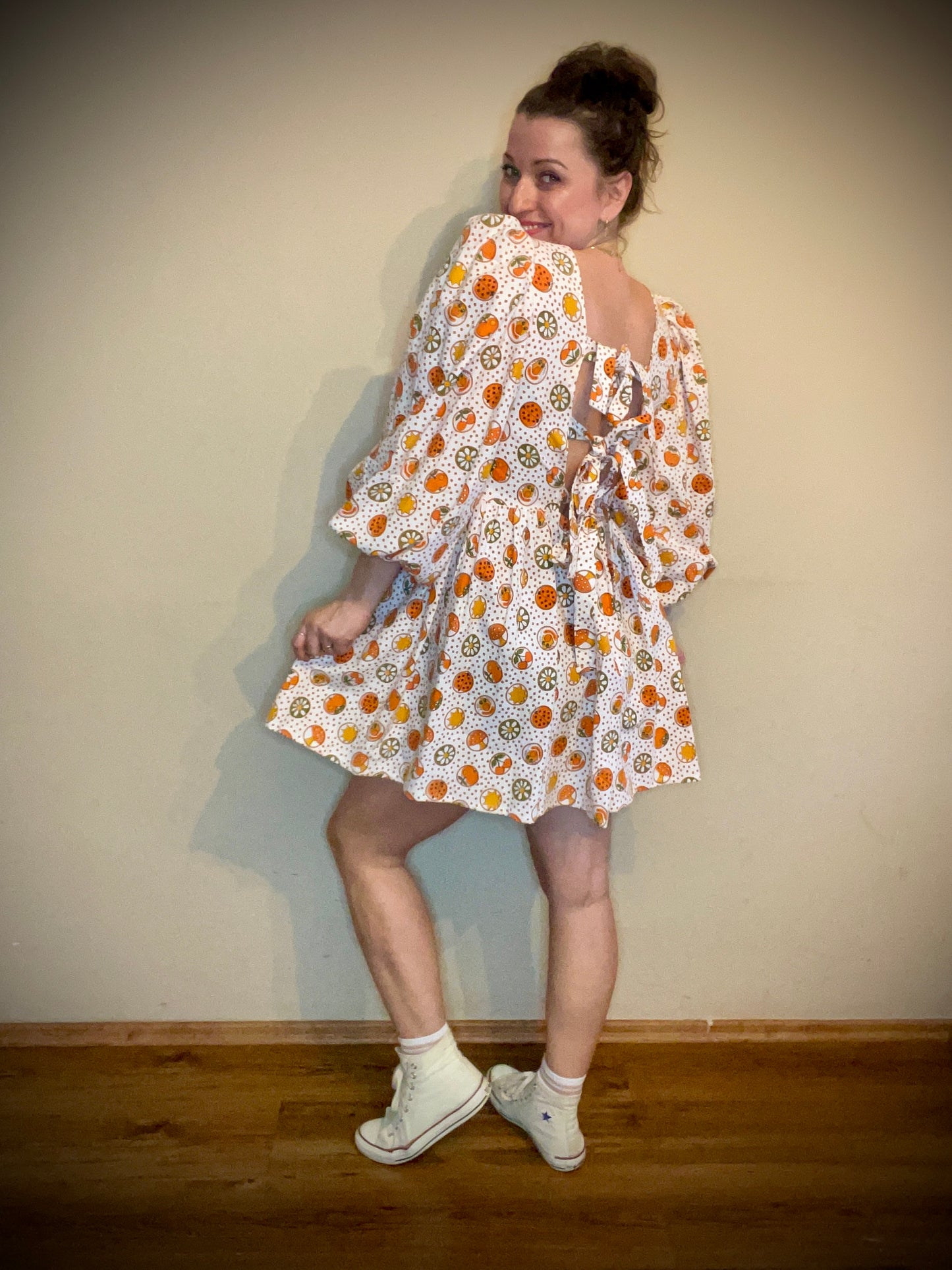 Dotty dress