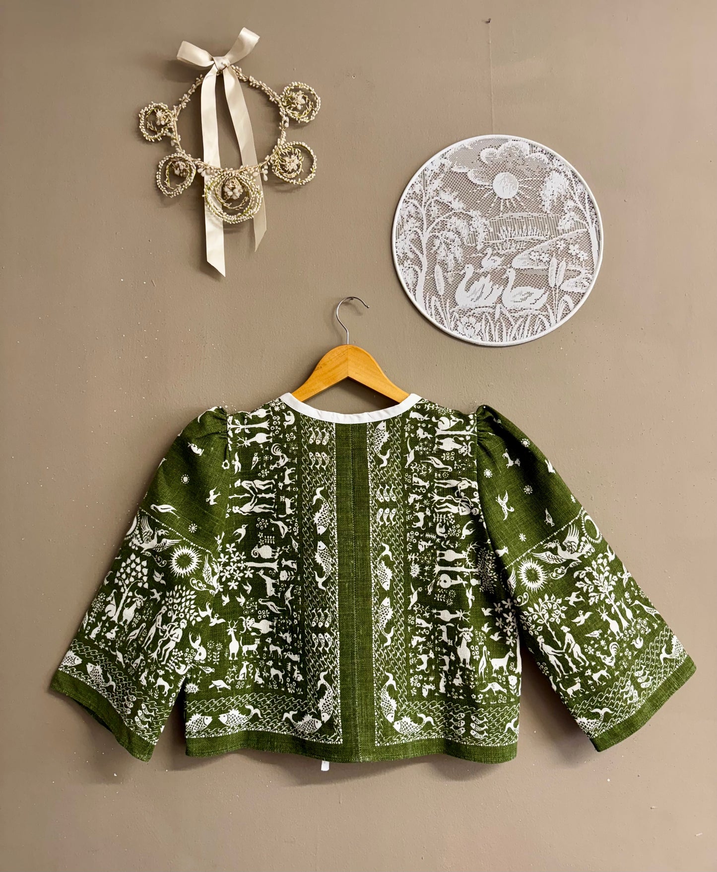 Green jacket