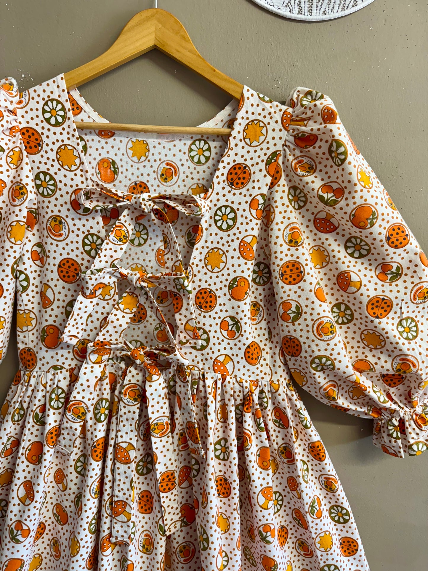Dotty dress