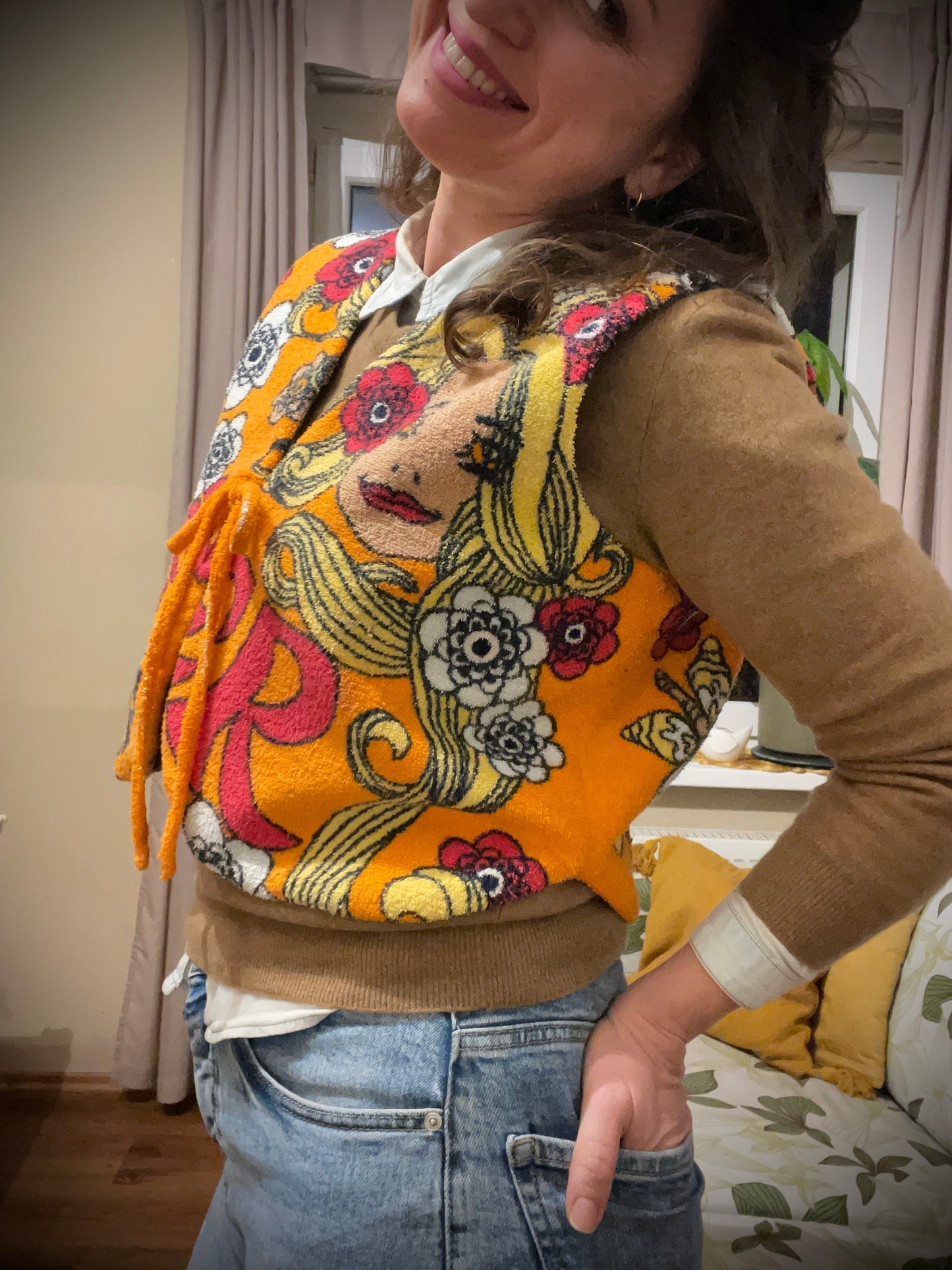Flower girl vest
