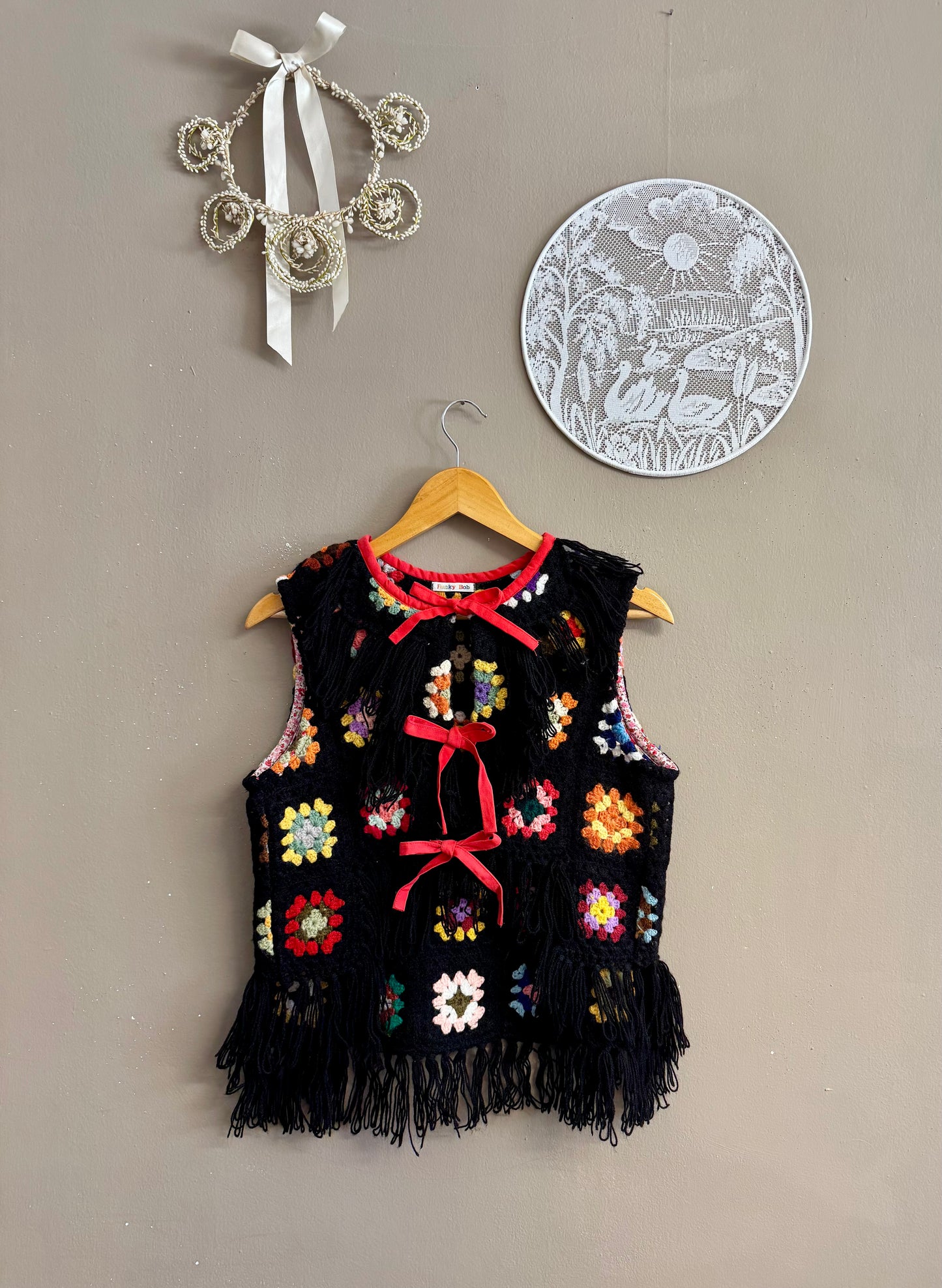 Crochet vest