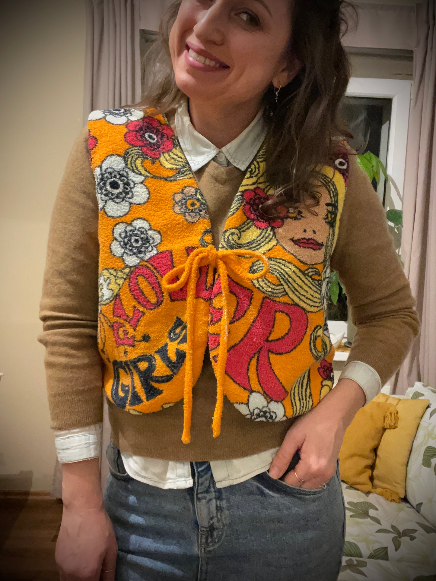 Flower girl vest