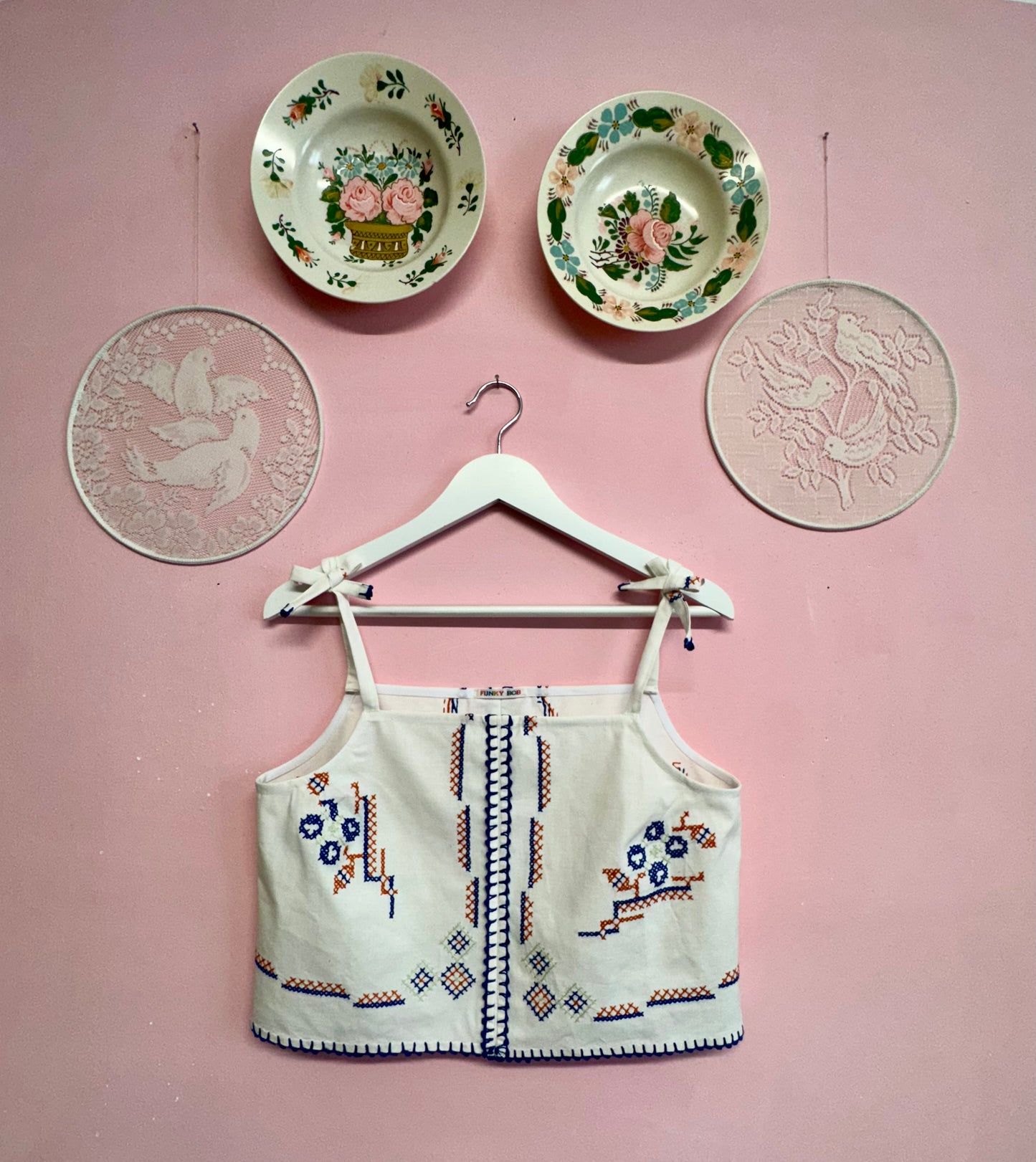 Embroidery top