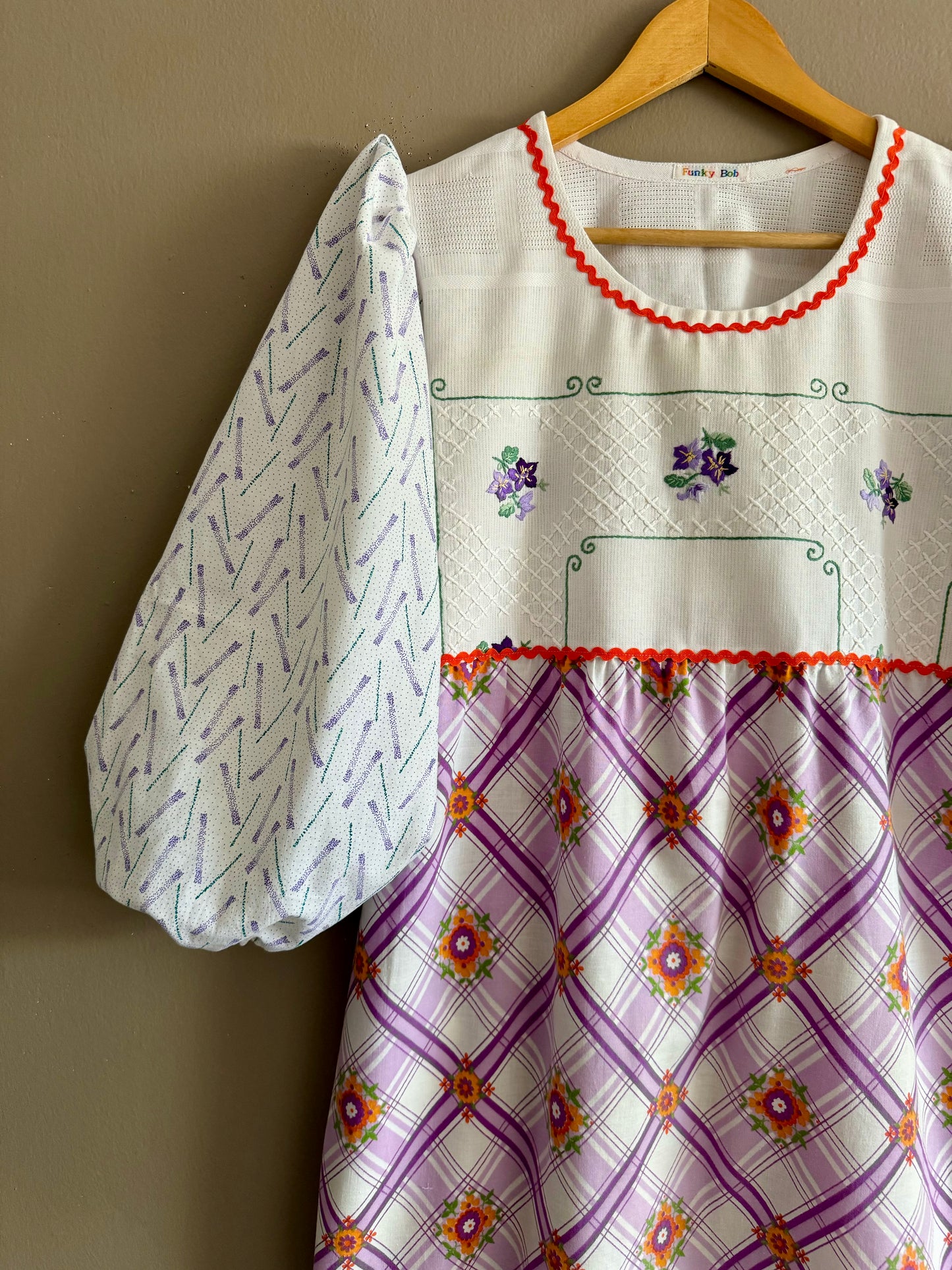 Purple retro dress