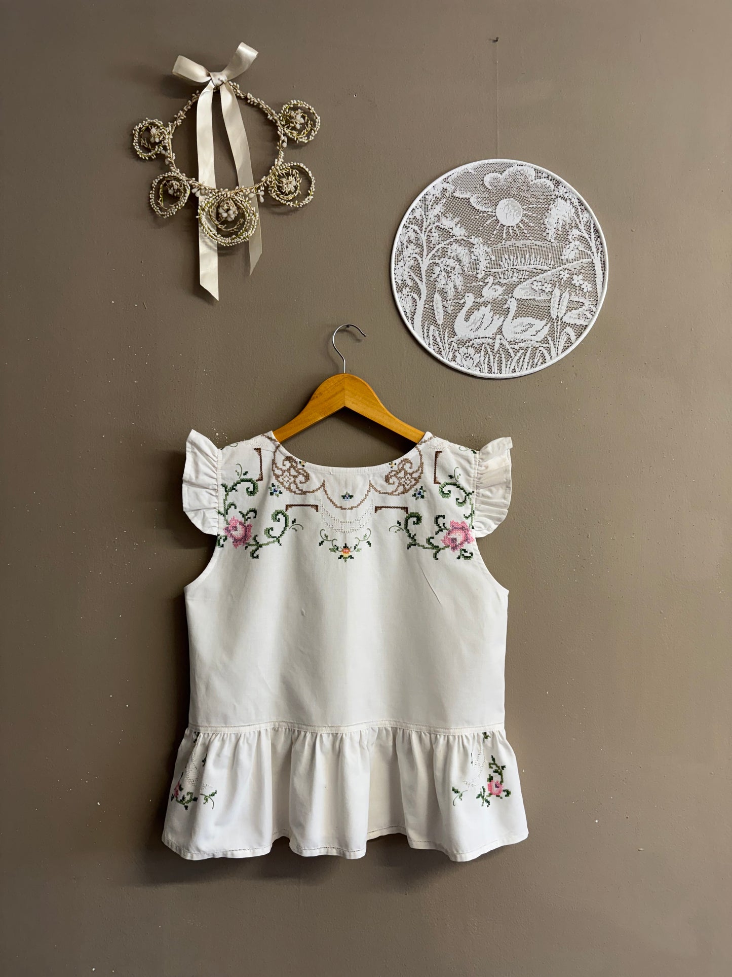 Embroidery top