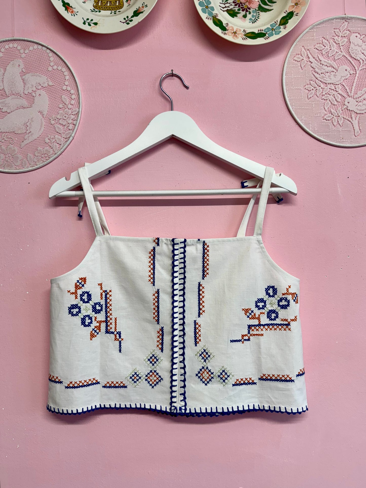 Embroidery top