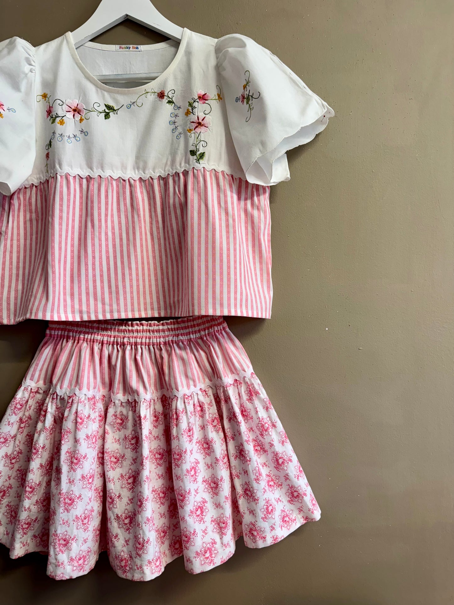 Pink twinset