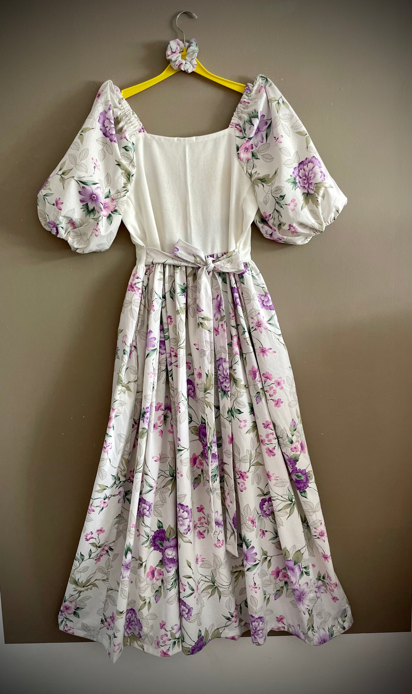 Embroidery maxi dress
