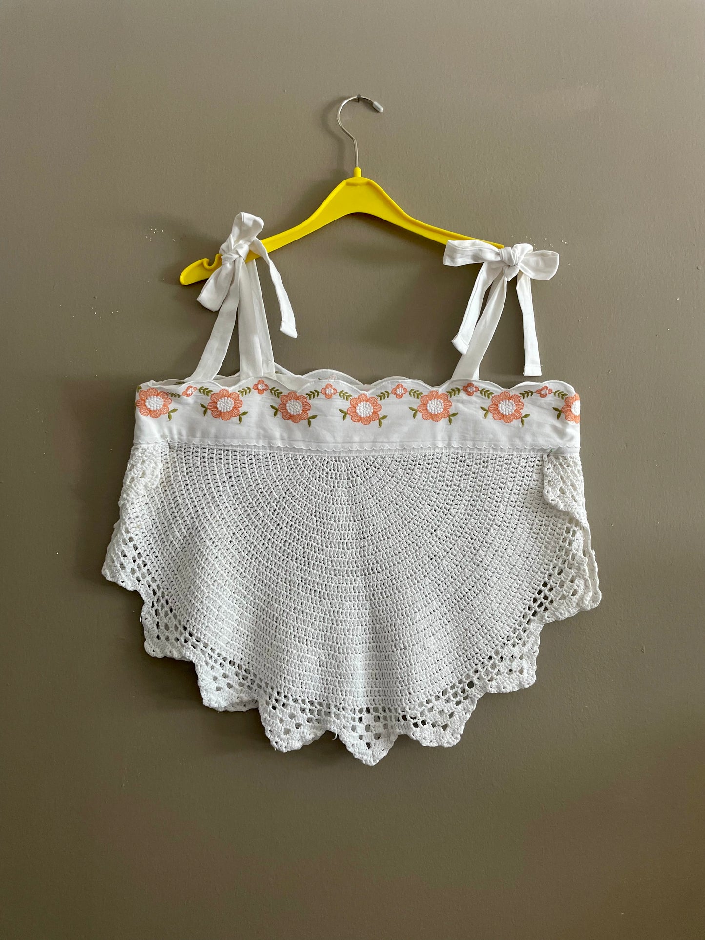 Hand embroidery top