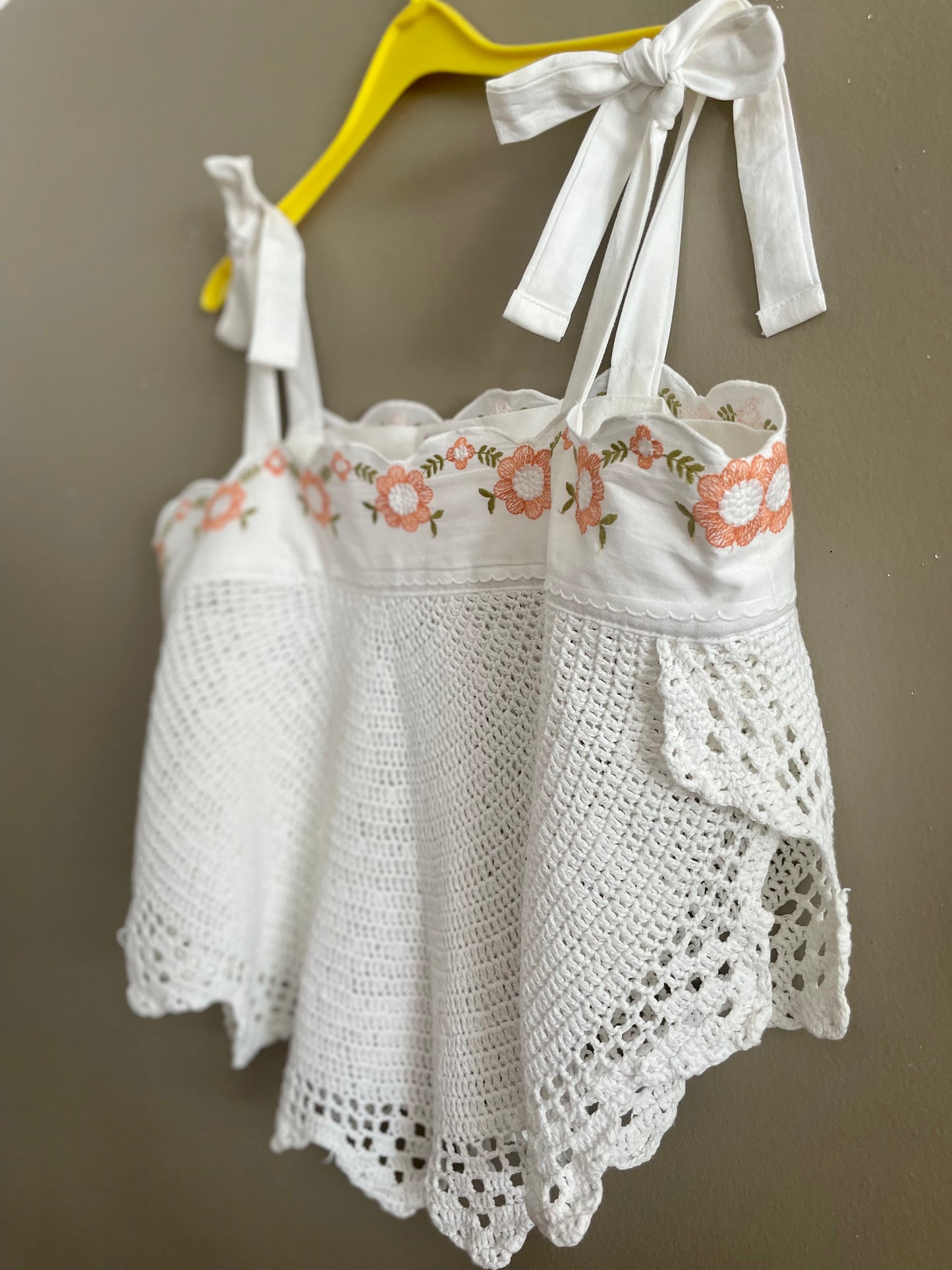 Hand embroidery top