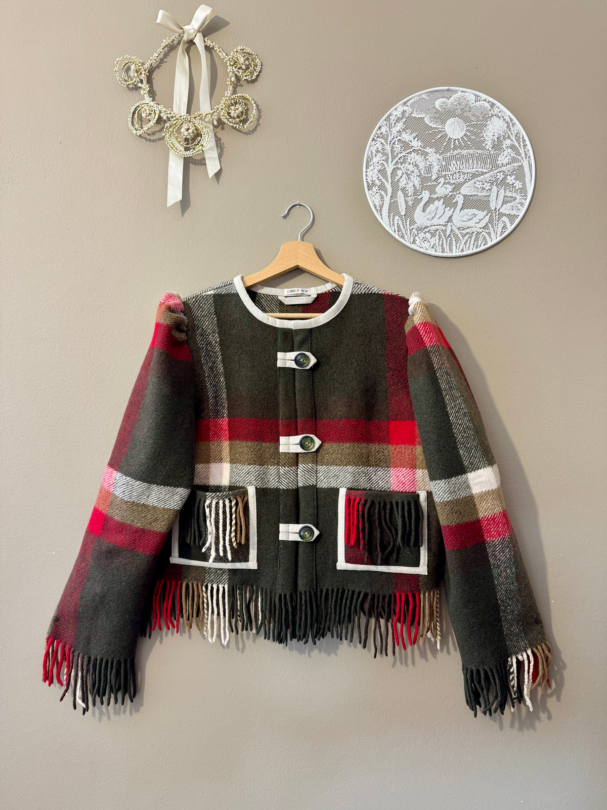 Autumn wool caot