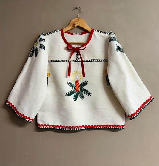 Christmas blouse