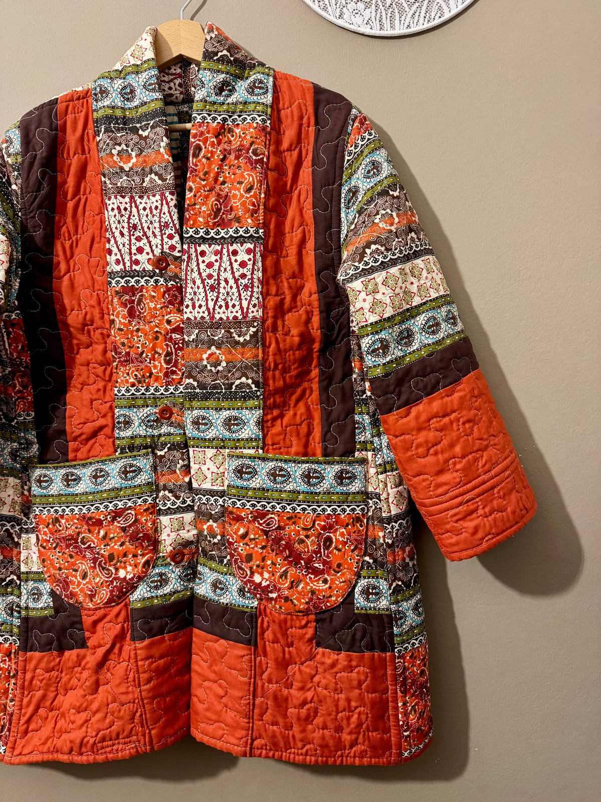 Autumn reversible coat
