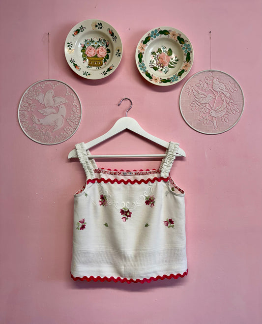 Embroidery top