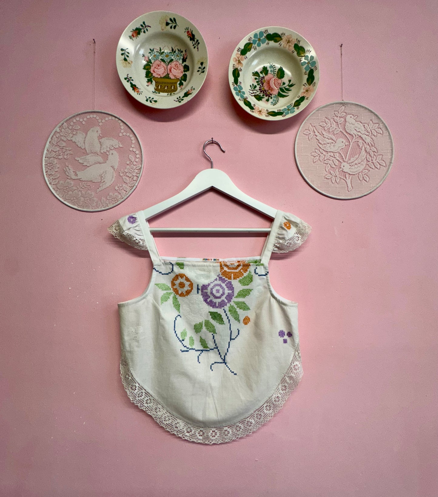 Embroidery top