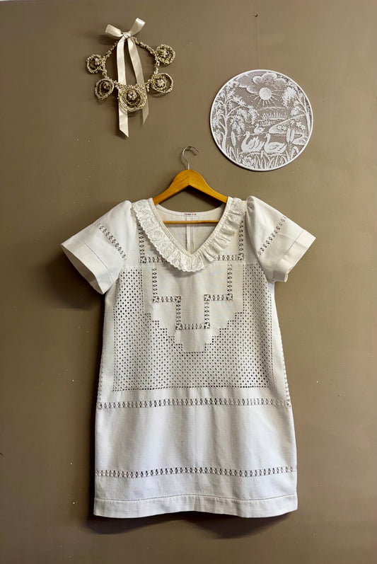 Linen short dress