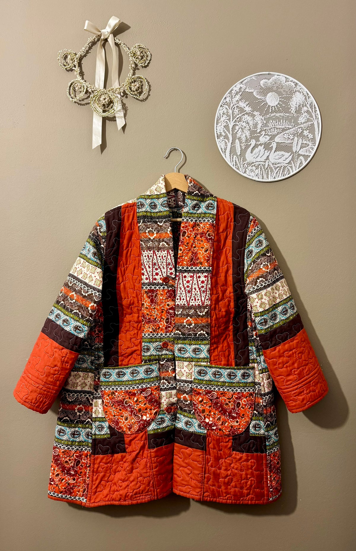 Autumn reversible coat