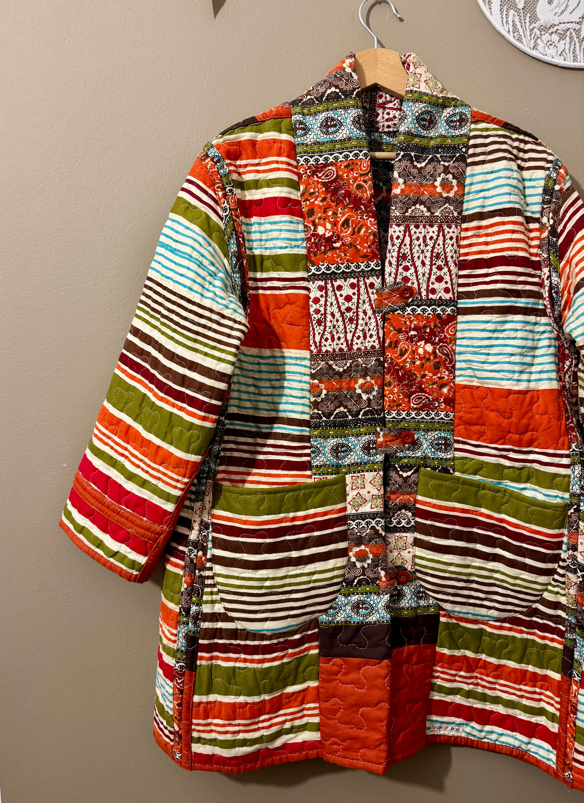 Autumn reversible coat