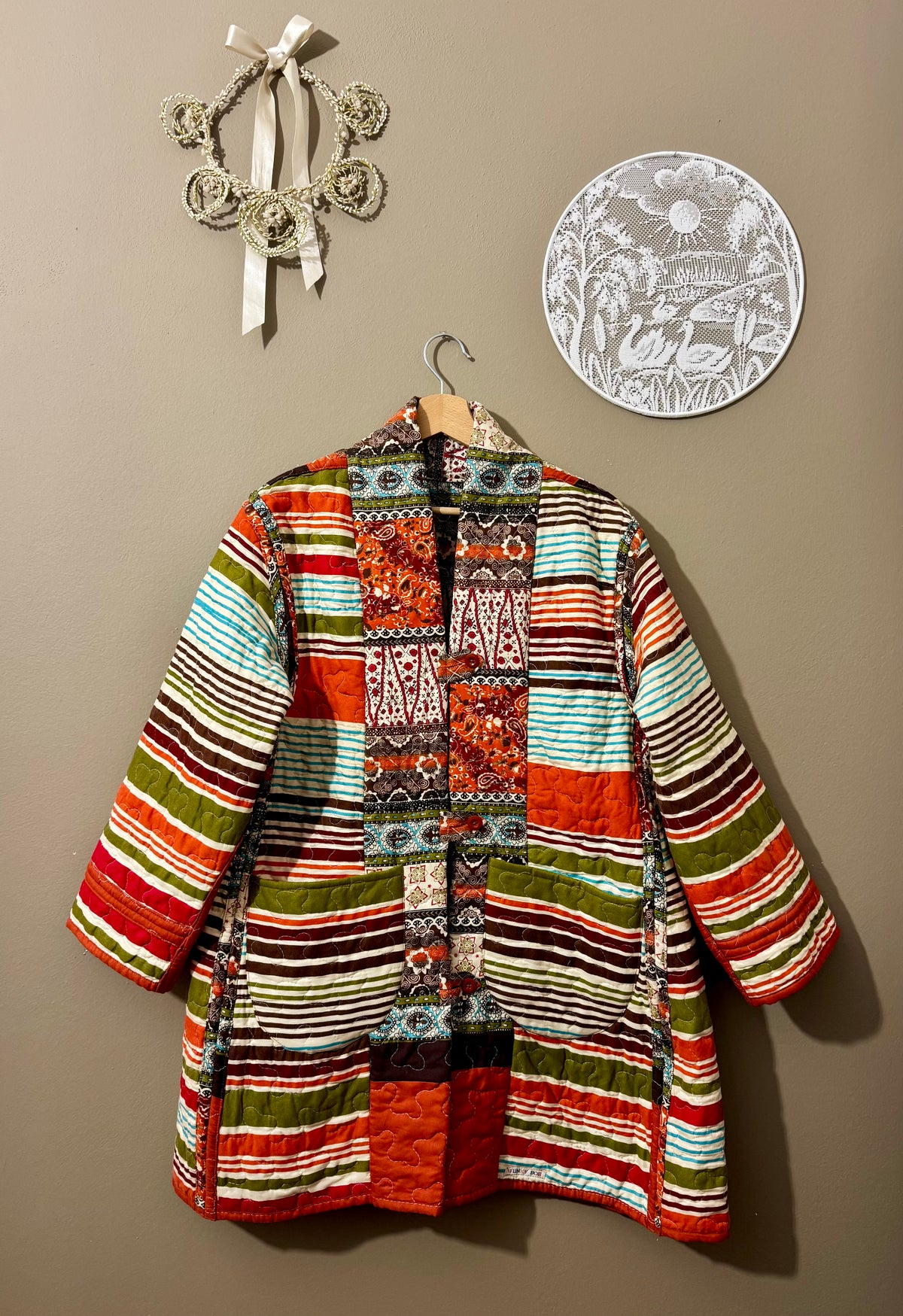 Autumn reversible coat
