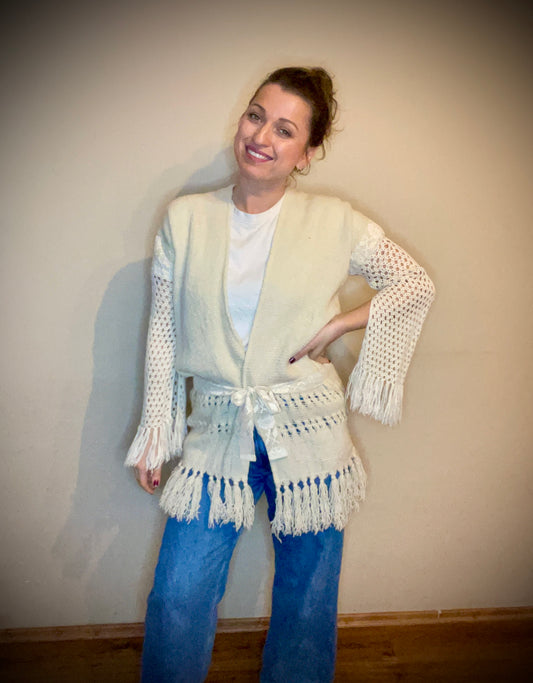 Sweater with embroidery