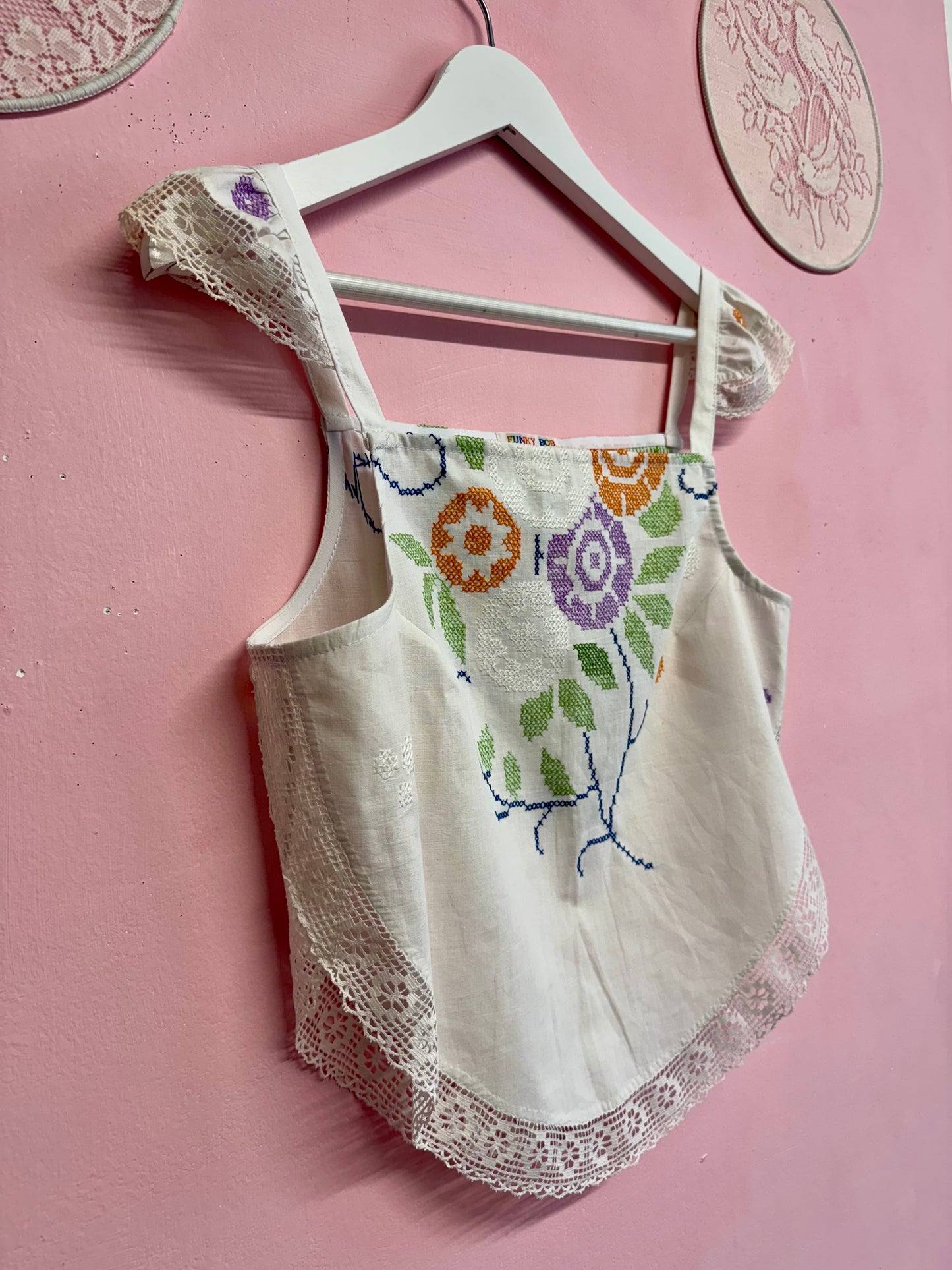 Embroidery top