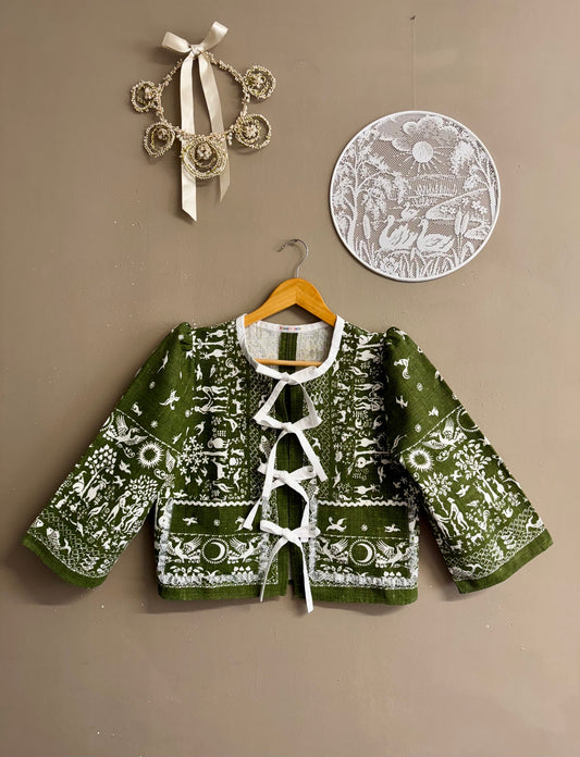 Green jacket