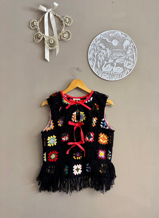Crochet vest